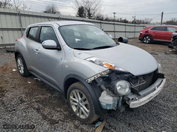 2014 Nissan Juke SL with VIN JN8AF5MV0ET361728, listed as a Copart auction lot 47603455 with 62,849 mi miles and Salvage Title. Bid and sale history available at carsss.com. Image 4.