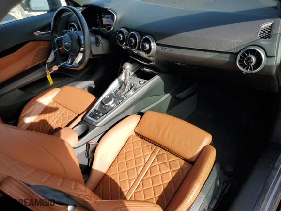2016 Audi TT 2.0T with VIN TRUT5CFV7G1013812, listed as a Copart auction lot 70033294 with 38,124 mi miles and Salvage Title. Bid and sale history available at carsss.com. Image 8.