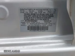 2021 Nissan Versa SV z VIN 3N1CN8EV9ML876627, wystawiony jako IAAI lot #42297873 z przebiegiem 72 216 mil mil oraz . Historia ofert i sprzedaży dostępna na DreamBid. Obrazek 9.