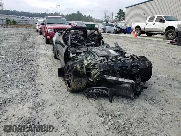2018 Chevrolet Corvette Z06 1LZ with VIN 1G1YP2D63J5600517, listed as a Copart auction lot 46597645 with Not provided miles and Non repairable. Bid and sale history available at DreamBid. Image 12.