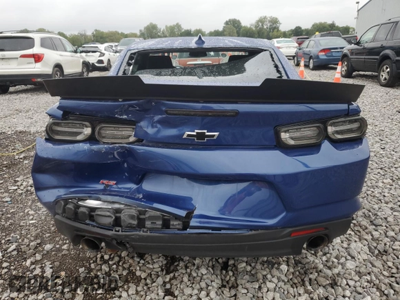 2023 Chevrolet Camaro 1LS with VIN 1G1FB1RX4P0158497, listed as a Copart auction lot 73464374 with 7,453 mi miles and Salvage Title. Bid and sale history available at carsss.com. Image 6.