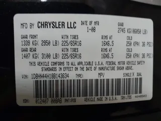 2008 Dodge Grand Caravan SE z VIN 1D8HN44H18B143634, wystawiony jako IAAI lot #41949953 z przebiegiem 189 885 mil mil oraz . Historia ofert i sprzedaży dostępna na DreamBid. Obrazek 9.