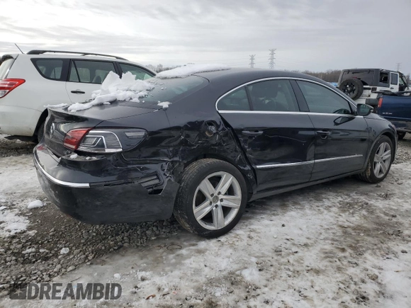 2017 Volkswagen CC 2.0T Sport with VIN WVWKP7AN9HE501328, listed as a Copart auction lot 38315704 with 102,067 mi miles. Bid and sale history available at carsss.com. Image 3.