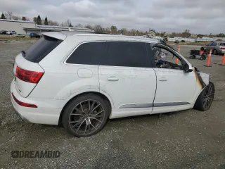 2017 Audi Q7 Premium Plus with VIN WA1LAAF75HD053439, listed as a Copart auction lot 49622825 with Not Provided miles and Non Repairable. Bid and sale history available at DreamBid. Image 3.