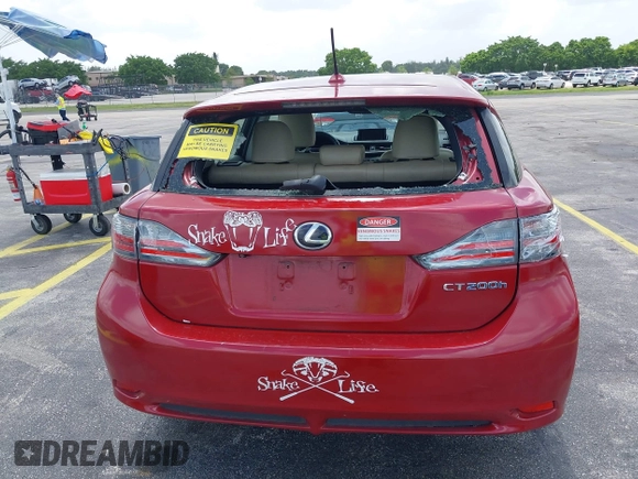 2013 Lexus CT 200h with VIN JTHKD5BH4D2134161, listed as a IAAI auction lot 42501508 with 227,626 mi miles and . Bid and sale history available at DreamBid. Image 6.