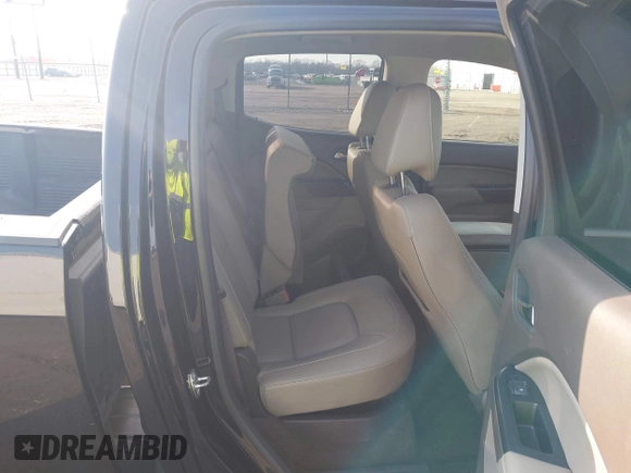 2015 GMC Canyon 4WD SLT with VIN 1GTG6CE34F1153369, listed as a IAAI auction lot 41277810 with 135,821 mi miles. Bid and sale history available at carsss.com. Image 8.
