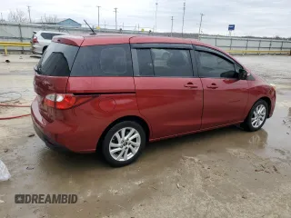 2015 Mazda 5 Sport with VIN JM1CW2BL3F0180789, listed as a Copart auction lot 48019355 with 111,247 mi miles and Salvage Title. Bid and sale history available at DreamBid. Image 3.