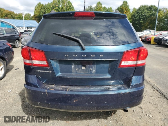 2014 Dodge Journey American Value Pkg with VIN 3C4PDCAB4ET141734, listed as a Copart auction lot 73952994 with 168,801 mi miles and Clean Title. Bid and sale history available at carsss.com. Image 6.