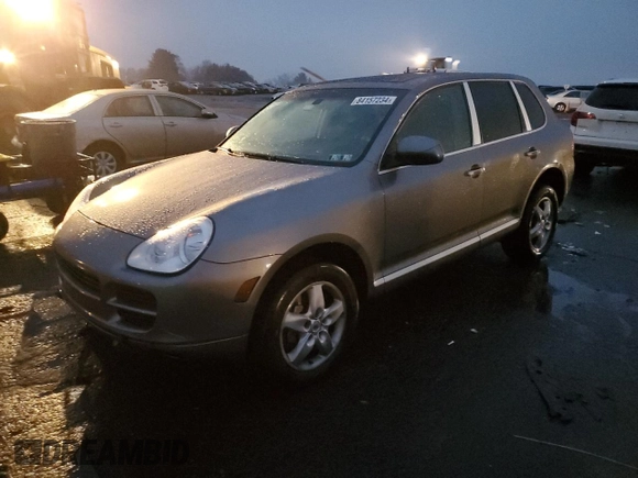 2006 Porsche Cayenne S with VIN WP1AB29P36LA66218, listed as a Copart auction lot 84157234 with 0 mi miles and Salvage Title. Bid and sale history available at carsss.com. Image 1.