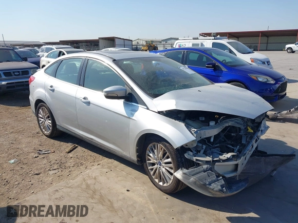 2017 Ford Focus Titanium with VIN 1FADP3J25HL268315, listed as a IAAI auction lot 41606289 with Not provided miles and . Bid and sale history available at DreamBid. Image 1.