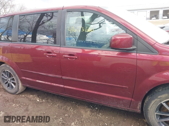 2017 Dodge Grand Caravan SE with VIN 2C4RDGBG6HR846178, listed as a IAAI auction lot 41673660 with 92,808 mi miles and . Bid and sale history available at DreamBid. Image 14.