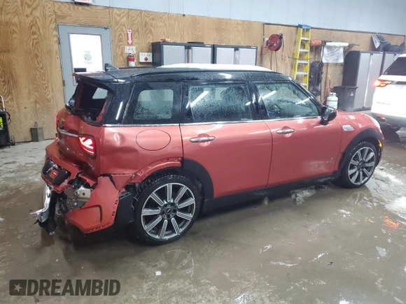 2021 MINI Clubman Cooper S with VIN WMWXJ1C01M2N54801, listed as a Copart auction lot 44581545 with 31,936 mi miles and Non Repairable. Bid and sale history available at carsss.com. Image 3.