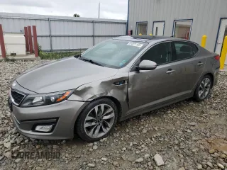2014 Kia Optima SX Turbo with VIN 5XXGR4A6XEG321869, listed as a Copart auction lot 61821185 with 194,613 mi miles and Clean title. Bid and sale history available at DreamBid. Image 1.