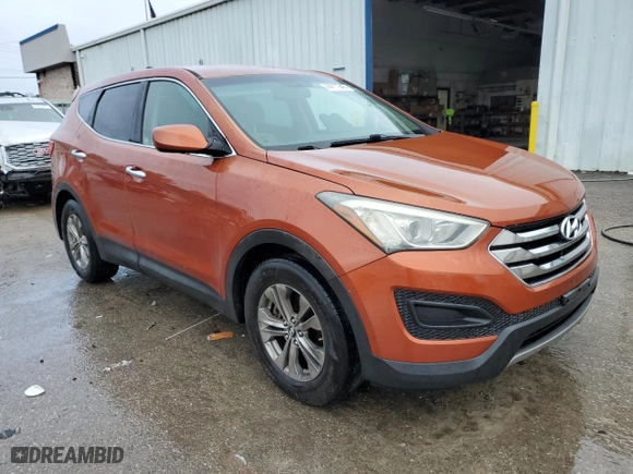 2013 Hyundai Santa Fe GL with VIN 5XYZT3LB3DG028968, listed as a Copart auction lot 44411945 with 188,237 mi miles and Salvage Title. Bid and sale history available at carsss.com. Image 4.