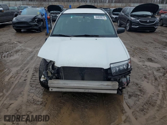 2007 Subaru Forester X with VIN JF1SG63647G739760, listed as a Copart auction lot 84828514 with 205,058 mi miles and Clean Title. Bid and sale history available at carsss.com. Image 5.
