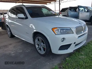 2014 BMW X3 xDrive35i z VIN 5UXWX7C59E0E79310, wystawiony jako IAAI lot #41922079 z przebiegiem 127 187 mil mil oraz . Historia ofert i sprzedaży dostępna na DreamBid. Obrazek 1.