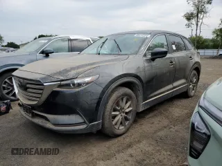 2021 Mazda CX-9 Sport with VIN JM3TCBBY3M0527756, listed as a Copart auction lot 68414324 with Not Provided miles and Salvage Title. Bid and sale history available at carsss.com. Image 1.