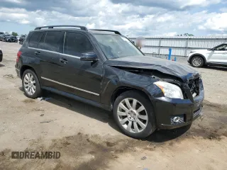 2011 Mercedes-Benz GLK 350 with VIN WDCGG8HB8BF647061, listed as a Copart auction lot 55091635 with 146,691 mi miles and Salvage Title. Bid and sale history available at DreamBid. Image 4.