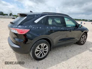 2021 Ford Escape SEL with VIN 1FMCU0H65MUA58271, listed as a Copart auction lot 63344555 with 44,850 mi miles and Salvage title. Bid and sale history available at DreamBid. Image 3.