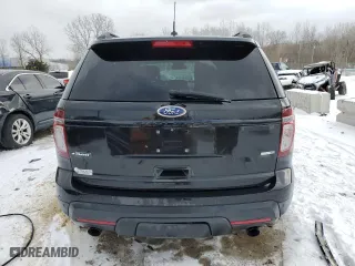 2015 Ford Explorer Sport with VIN 1FM5K8GT4FGA11772, listed as a Copart auction lot 45903445 with 0 mi miles and Non Repairable. Bid and sale history available at carsss.com. Image 6.