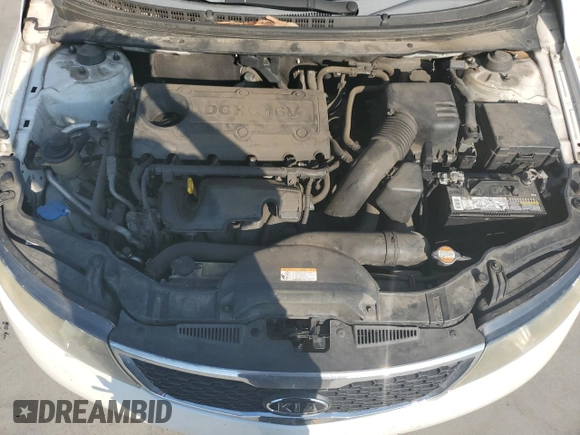 2011 Kia Forte EX with VIN KNAFU4A24B5322892, listed as a Copart auction lot 69071204 with 206,270 mi miles and Salvage Title. Bid and sale history available at carsss.com. Image 12.