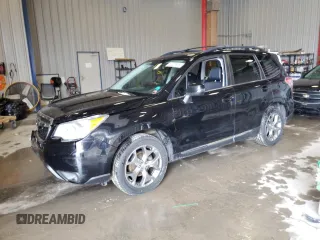 2015 Subaru Forester Touring with VIN JF2SJAUC0FH467740, listed as a Copart auction lot 50028885 with 131,830 mi miles and Clean Title. Bid and sale history available at DreamBid. Image 1.