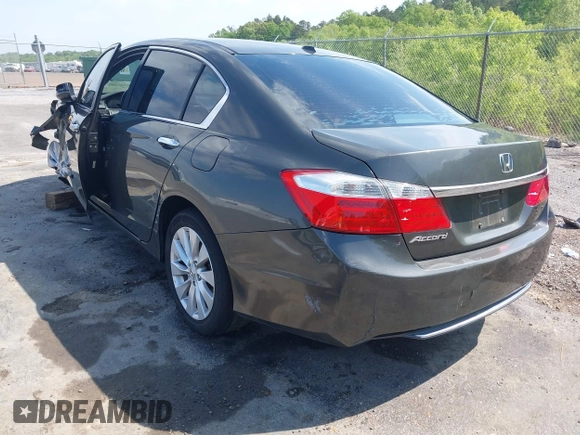 2013 Honda Accord EX-L with VIN 1HGCR2F87DA105423, listed as a IAAI auction lot 42027480 with Not Provided miles and . Bid and sale history available at DreamBid. Image 3.
