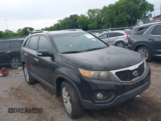 2011 Kia Sorento EX with VIN 5XYKU3A14BG015703, listed as a IAAI auction lot 42607024 with 176,491 mi miles and . Bid and sale history available at DreamBid. Image 6.