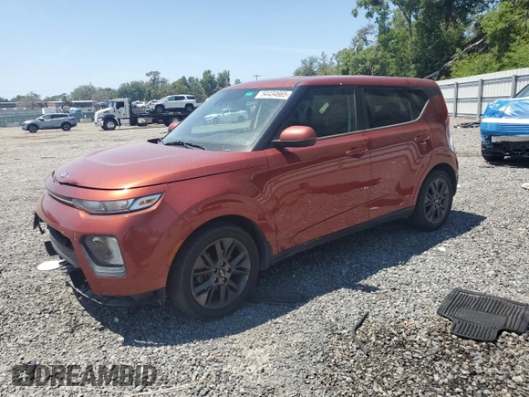 2021 Kia Soul S with VIN KNDJ23AU2M7795213, listed as a Copart auction lot 54434665 with 77,657 mi miles and Non Repairable. Bid and sale history available at carsss.com. Image 1.