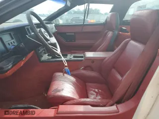 1985 Chevrolet Corvette with VIN 1G1YY0787F5127615, listed as a Copart auction lot 74556024 with 77,860 mi miles and Non Repairable. Bid and sale history available at carsss.com. Image 7.