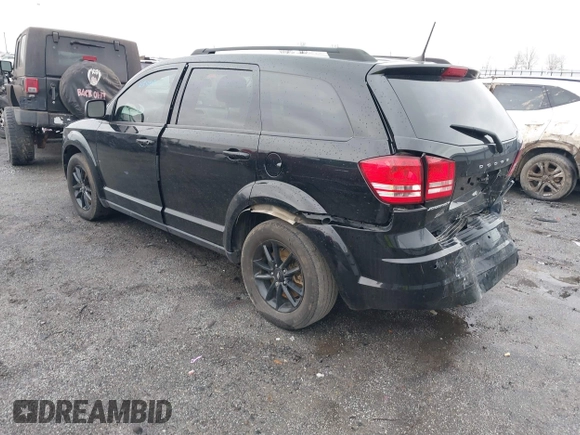 2020 Dodge Journey SE Value with VIN 3C4PDCAB3LT219272, listed as a IAAI auction lot 41541903 with 96,772 mi miles and . Bid and sale history available at carsss.com. Image 3.