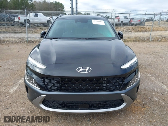 2023 Hyundai Kona Limited with VIN KM8K53A30PU944688, listed as a IAAI auction lot 41189184 with 31,866 mi miles. Bid and sale history available at carsss.com. Image 12.