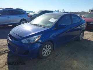 2017 Hyundai Accent SE with VIN KMHCT4AE4HU316264, listed as a IAAI auction lot 41437326 with 165,865 mi miles and . Bid and sale history available at carsss.com. Image 2.