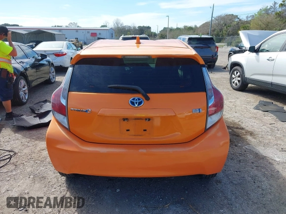 2015 Toyota Prius One with VIN JTDKDTB35F1095924, listed as a IAAI auction lot 41680646 with 59,371 mi miles and . Bid and sale history available at carsss.com. Image 16.
