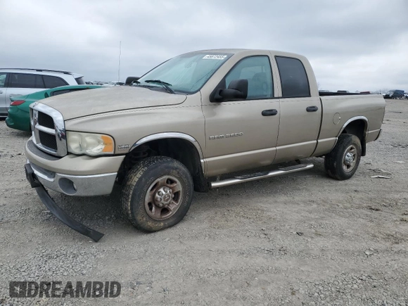 2004 Dodge 2500 SLT z VIN 3D7KU28D24G148562, wystawiony jako Copart lot #45872455 z przebiegiem Nie podano mil oraz Szkoda całkowita • Salvage title. Historia ofert i sprzedaży dostępna na DreamBid. Obrazek 1.