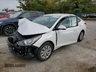 2022 Hyundai Accent SEL with VIN 3KPC24A64NE165646, listed as a Copart auction lot 73515173 with 19,825 mi miles. Bid and sale history available at carsss.com. Image 1.