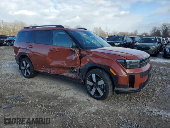 2024 Hyundai Santa Fe Hybrid Limited with VIN 5NMP3DG19RH008218, listed as a Copart auction lot 84165514 with 2,675 mi miles and Salvage Title. Bid and sale history available at carsss.com. Image 4.