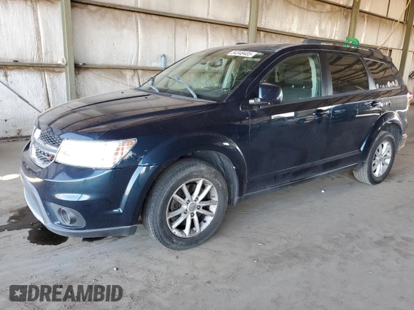 2013 Dodge Journey SXT with VIN 3C4PDCBG4DT505272, listed as a Copart auction lot 54348405 with 178,572 mi miles and Clean Title. Bid and sale history available at carsss.com. Image 1.