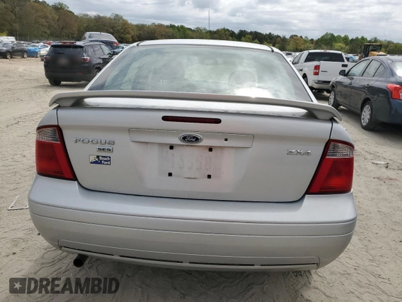 2006 Ford Focus S with VIN 1FAHP34N56W109006, listed as a Copart auction lot 53987745 with 111,677 mi miles and Salvage Title. Bid and sale history available at carsss.com. Image 6.