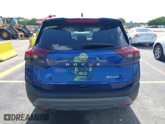 2023 Nissan Rogue SV with VIN 5N1BT3BB9PC794095, listed as a IAAI auction lot 42192868 with 54,503 mi miles. Bid and sale history available at carsss.com. Image 16.