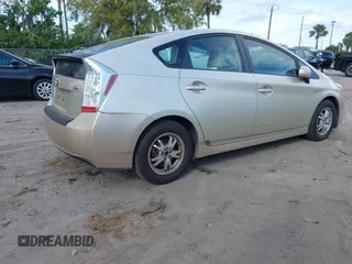 2010 Toyota Prius II with VIN JTDKN3DU0A0140091, listed as a IAAI auction lot 41712626 with 1 mi miles. Bid and sale history available at carsss.com. Image 4.