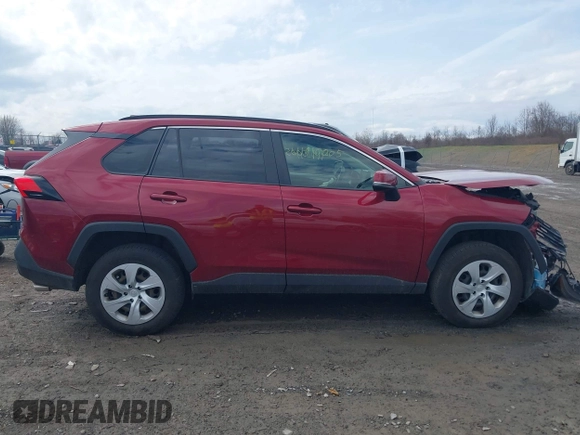 2019 Toyota RAV4 LE with VIN JTMG1RFV2KD005523, listed as a IAAI auction lot 41910005 with 64,119 mi miles. Bid and sale history available at carsss.com. Image 14.