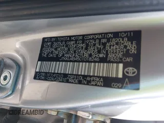 2012 Scion xD with VIN JTKKU4B45C1018246, listed as a IAAI auction lot 42224570 with 141,331 mi miles and . Bid and sale history available at DreamBid. Image 9.