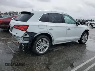 2020 Audi Q5 Premium Plus with VIN WA1BNAFY0L2037761, listed as a Copart auction lot 48557125 with 38,667 mi miles and Salvage Title. Bid and sale history available at carsss.com. Image 3.