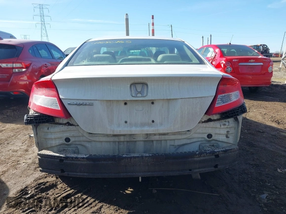 2012 Honda Civic Cpe LX with VIN 2HGFG3B54CH564669, listed as a IAAI auction lot 41680165 with 82,502 mi miles. Bid and sale history available at carsss.com. Image 17.