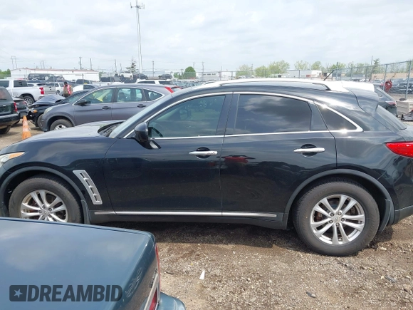 2010 Infiniti FX35 with VIN JN8AS1MW4AM851803, listed as a IAAI auction lot 42156351 with 170,700 mi miles. Bid and sale history available at carsss.com. Image 14.