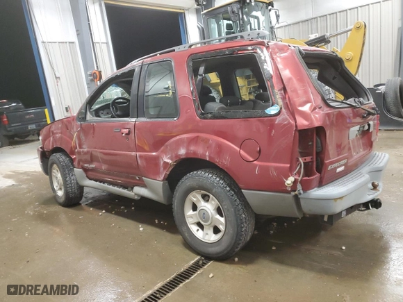 2001 Ford Explorer Sport with VIN 1FMYU70E91UC26555, listed as a Copart auction lot 83839804 with 140,891 mi miles and Clean Title. Bid and sale history available at carsss.com. Image 2.