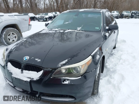 2004 BMW 5 Series 530i with VIN WBANA73534B803668, listed as a IAAI auction lot 41570307 with Not Provided miles and . Bid and sale history available at carsss.com. Image 6.