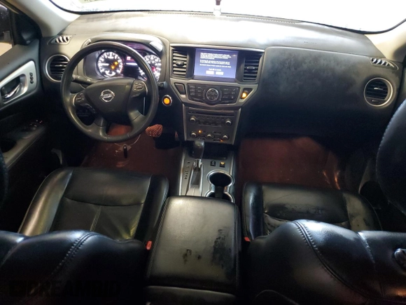 2018 Nissan Pathfinder SL with VIN 5N1DR2MN5JC615342, listed as a Copart auction lot 48950495 with 141,647 mi miles and Clean Title. Bid and sale history available at DreamBid. Image 8.