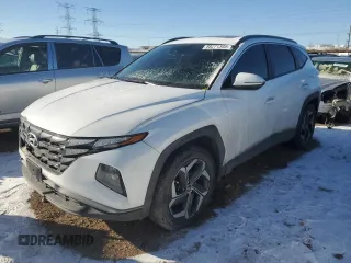 2022 Hyundai Tucson SEL with VIN 5NMJFCAE1NH093312, listed as a Copart auction lot 88271395 with 86,270 mi miles and Salvage Title. Bid and sale history available at carsss.com. Image 1.